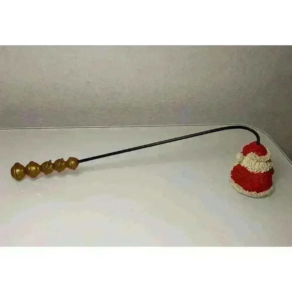 Santa Candle Snuffer Resin Vintage Christmas Unique - Picture 3 of 9